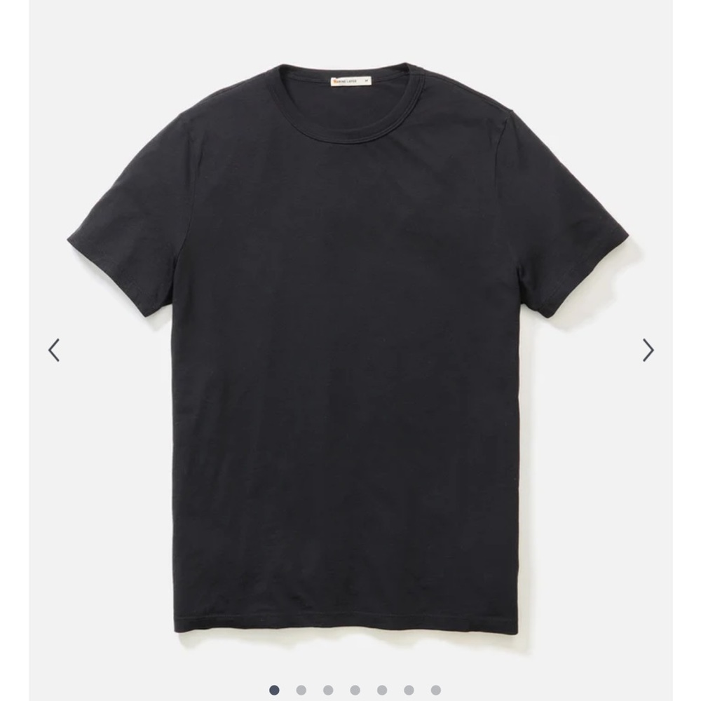 Marine Layer Black Short Sleeve T-Shirt